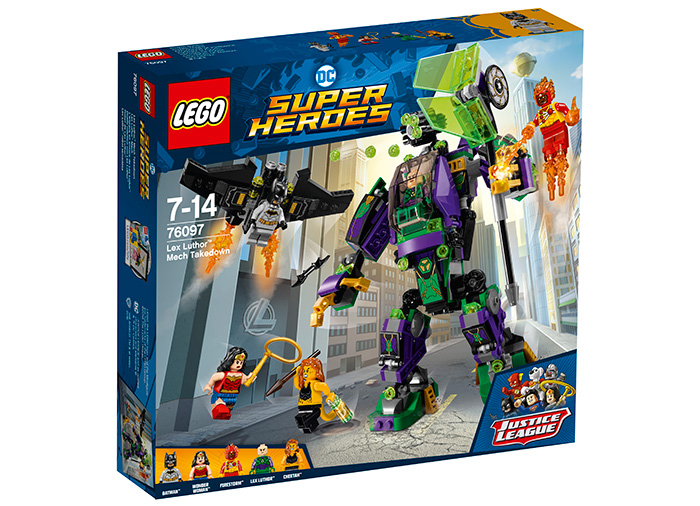 LEGO - Distrugerea robotului Lex Luthor (76097)