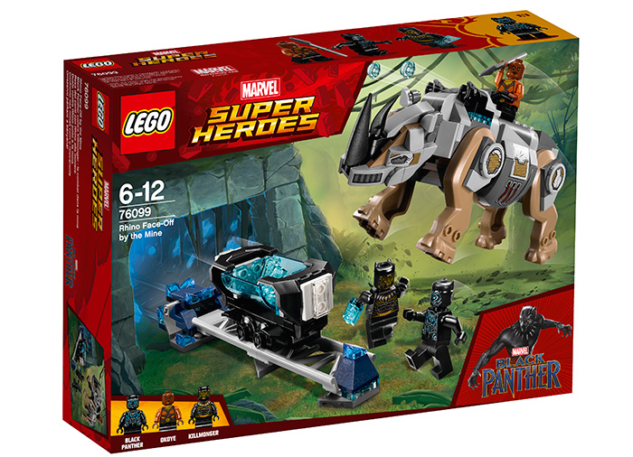 LEGO - Confruntarea cu rinocerul langa mina (76099)