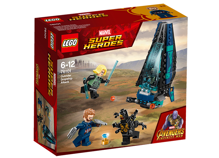 LEGO - Atacul transportorului de trupe Outrider (76101)