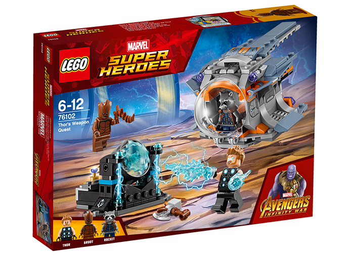 LEGO - In cautarea armei lui Thor (76102)