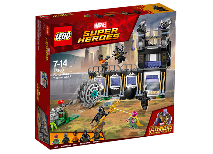 LEGO - Atacul cu sabie al lui Corvus Glaive (76103)