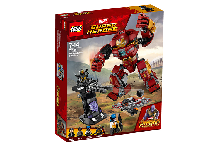 LEGO - Distrugerea Hulkbuster (76104)