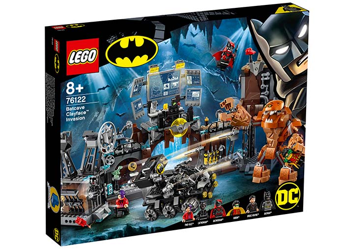 LEGO - Invazia lui Clayface in Batcave (76122)