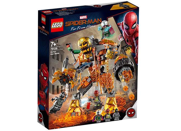 LEGO - Batalia cu Molten Man (76128)