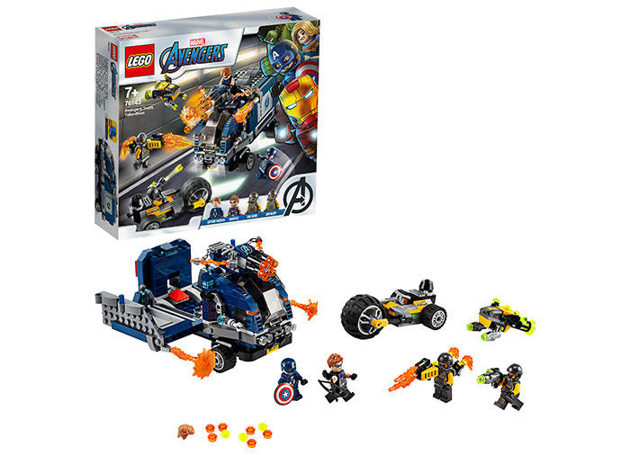 LEGO - Razbunatorii - distrugerea camionului (76143)