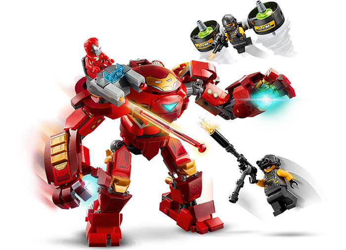 Iron Man Hulkbuster contra AIM. Agent [3]