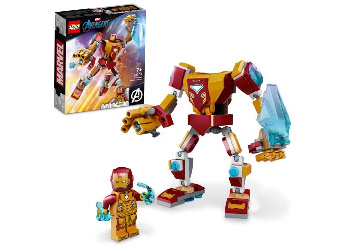 LEGO - Robot Iron Man - Ambalaj deteriorat