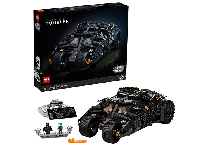 LEGO - LEGO DC Batmobil Tumbler - Ambalaj deteriorat