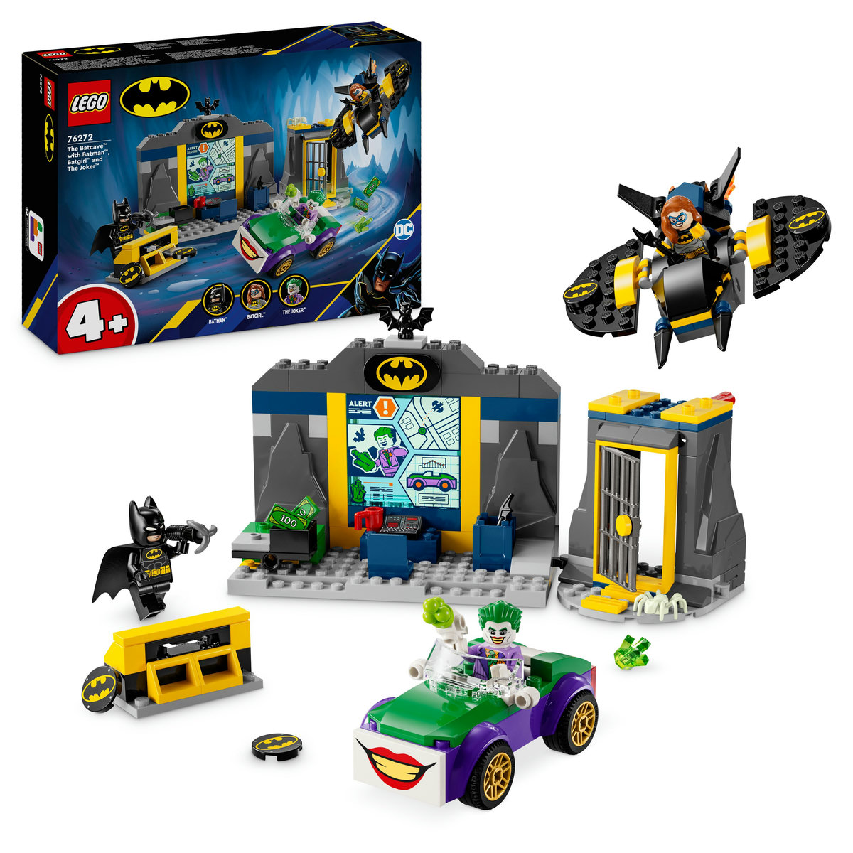 Batcave™ cu Batman™, Batgirl™ si Joker™ - Ambalaj deteriorat [0]