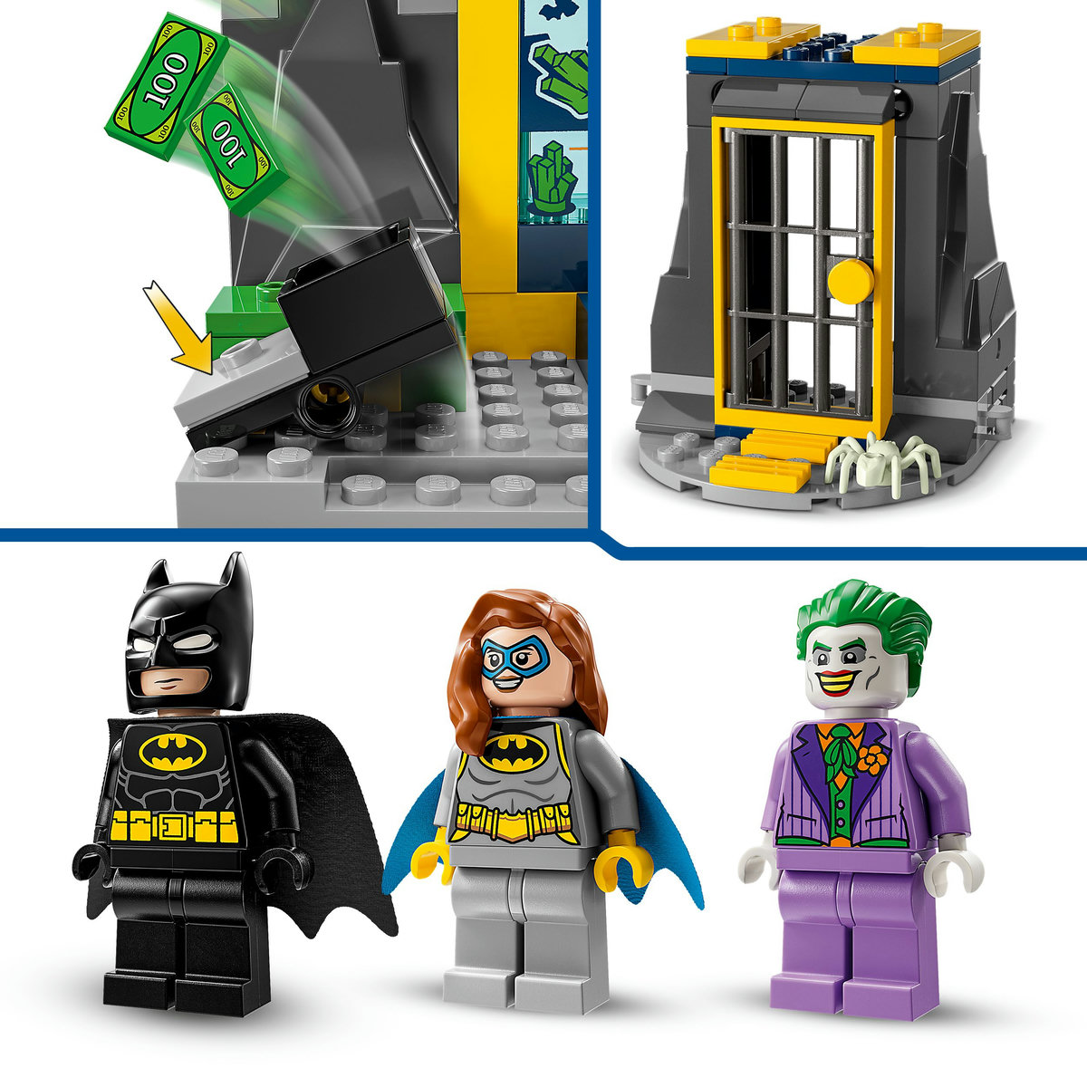 Batcave™ cu Batman™, Batgirl™ si Joker™ - Ambalaj deteriorat [8]