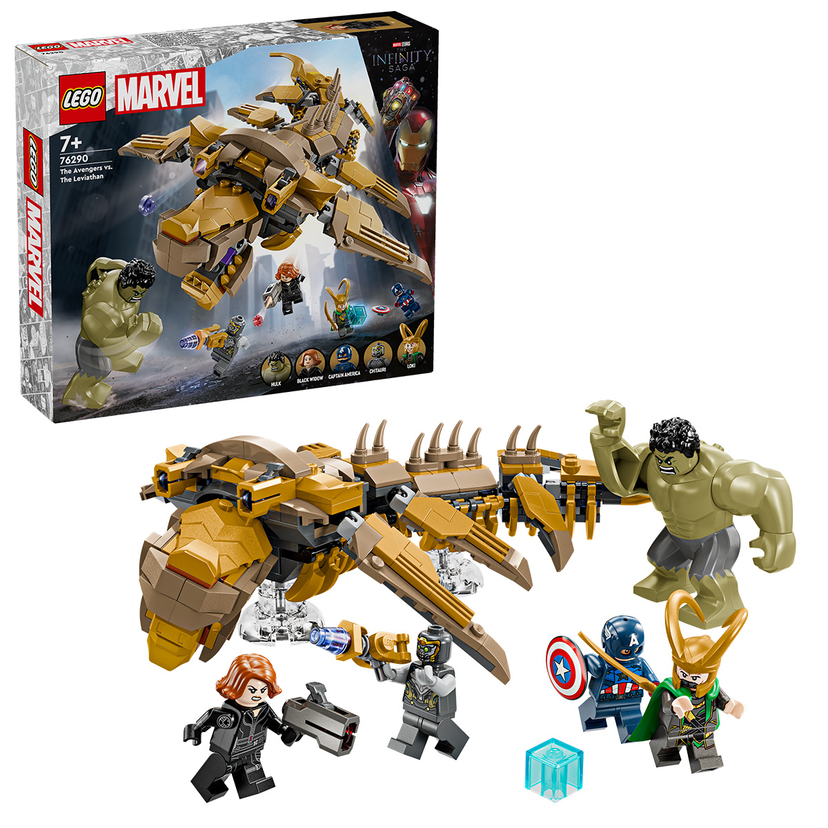 LEGO - Avengers vs. Leviathan - Ambalaj deteriorat