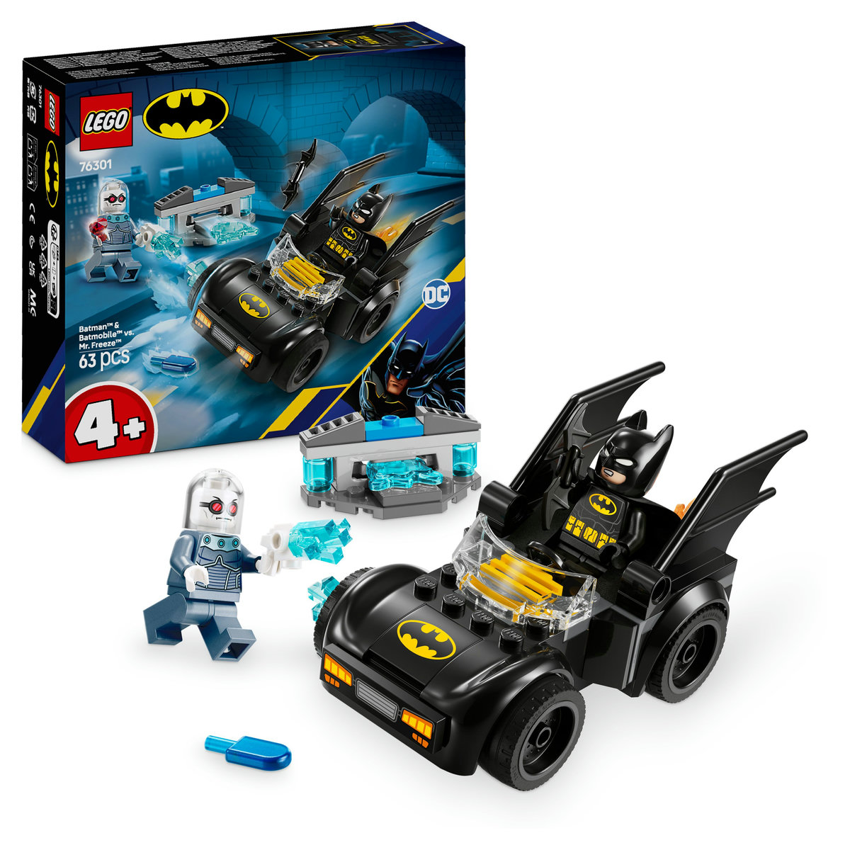 Lego DC Super Heroes - Batman™ si Batmobile™ vs. Mr. Freeze™
