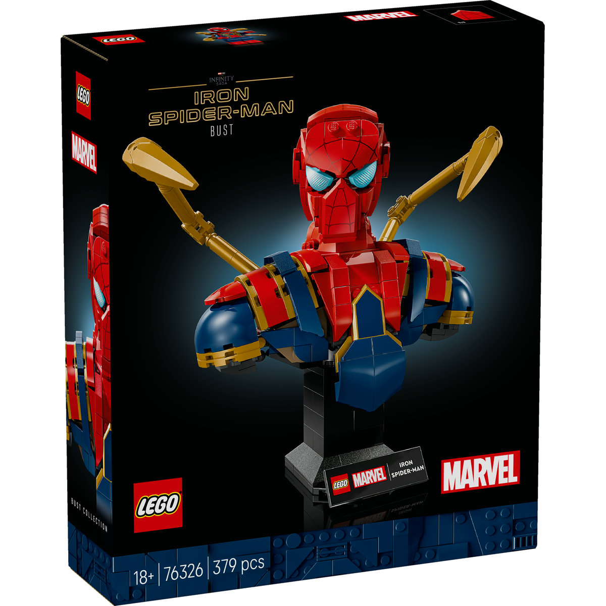 Bustul lui Iron Spider-Man - Ambalaj deteriorat [1]