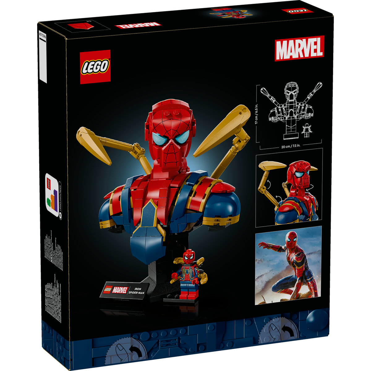 Bustul lui Iron Spider-Man - Ambalaj deteriorat [2]