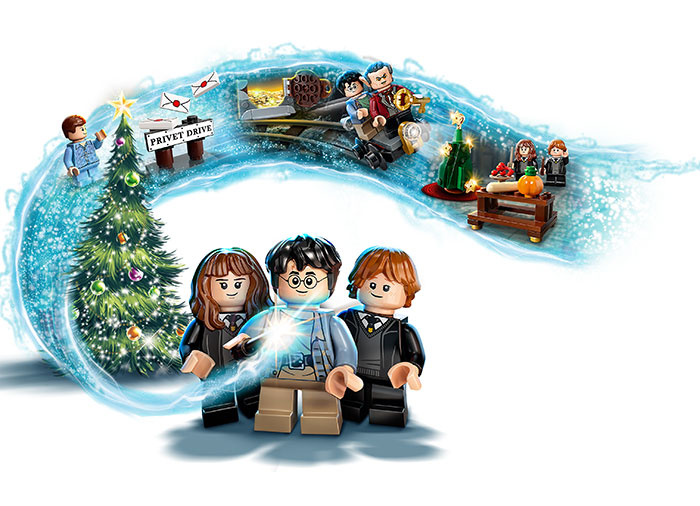 Calendar de Craciun LEGO Harry Potter - Ambalaj deteriorat [4]