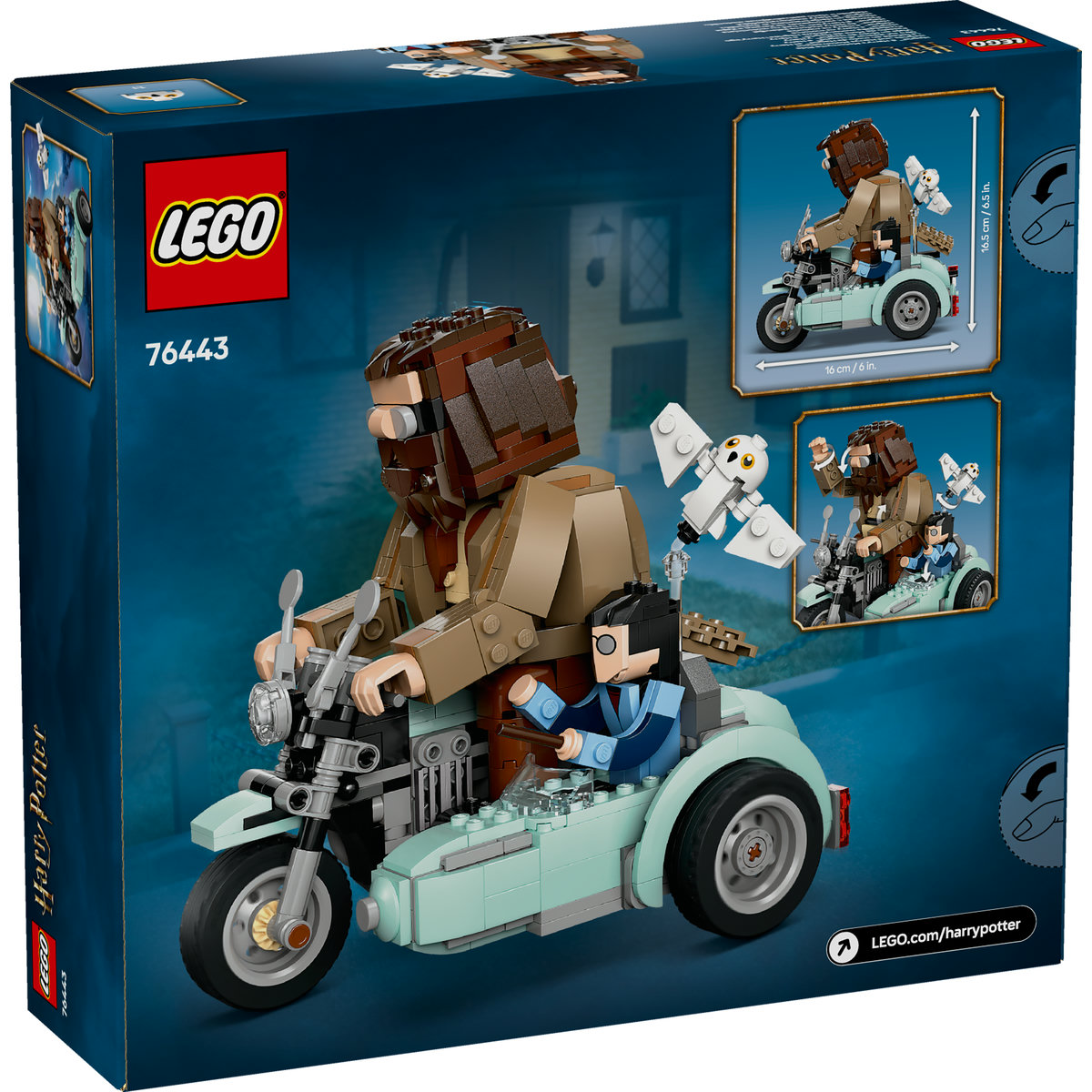 Hagrid™ si Harry pe motocicleta - Ambalaj deteriorat [2]