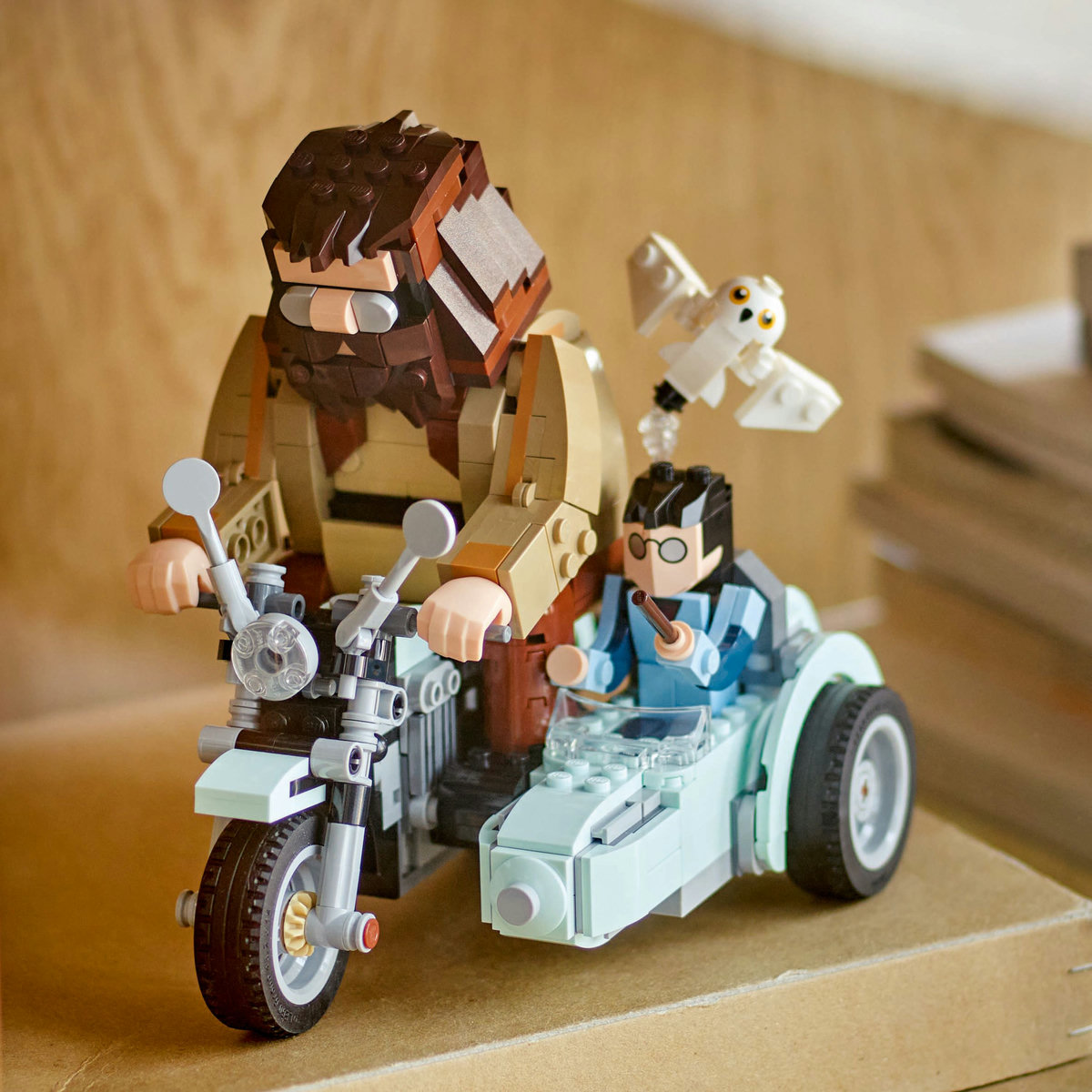 Hagrid™ si Harry pe motocicleta - Ambalaj deteriorat [3]