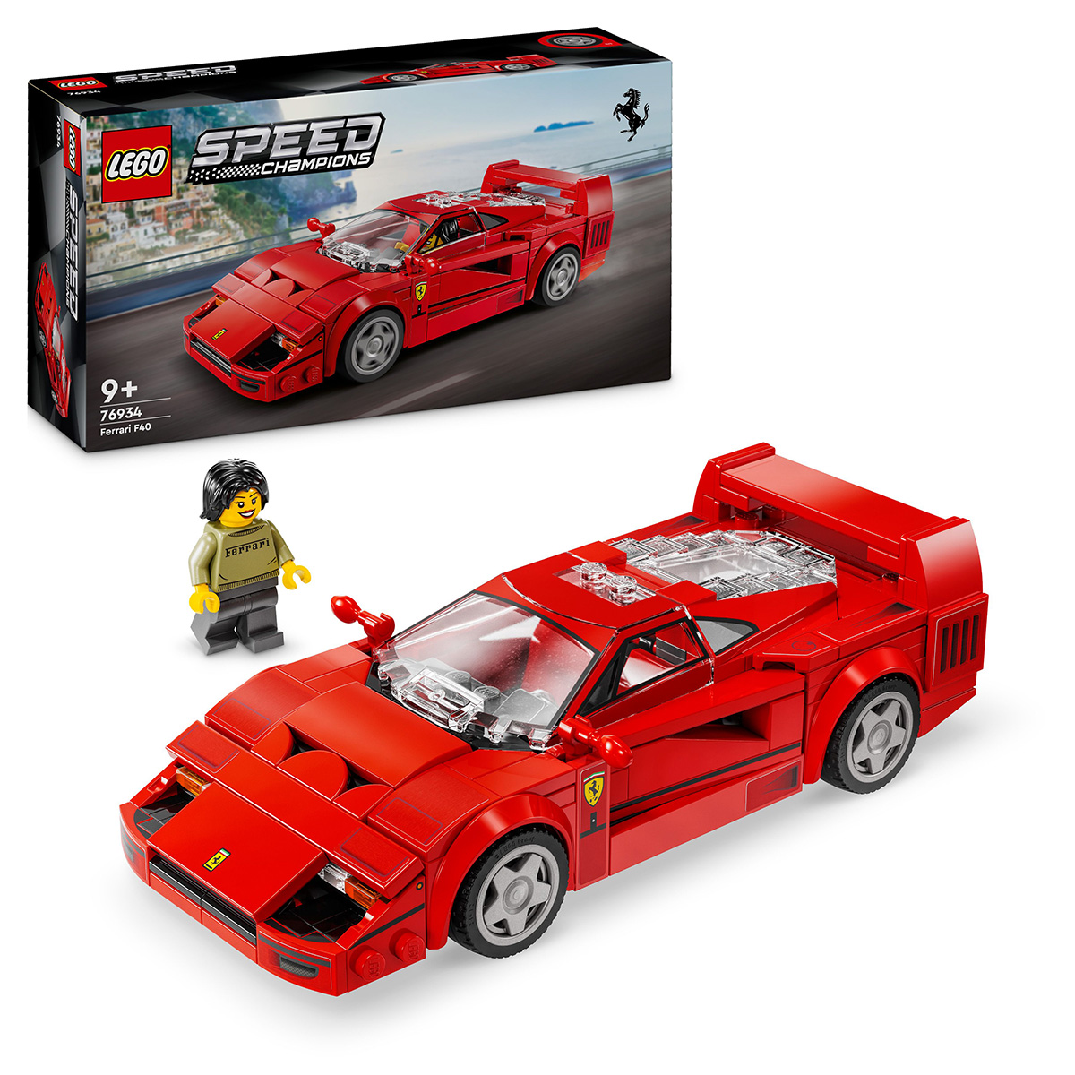 LEGO - Supermasina Ferrari F40 - Ambalaj deteriorat