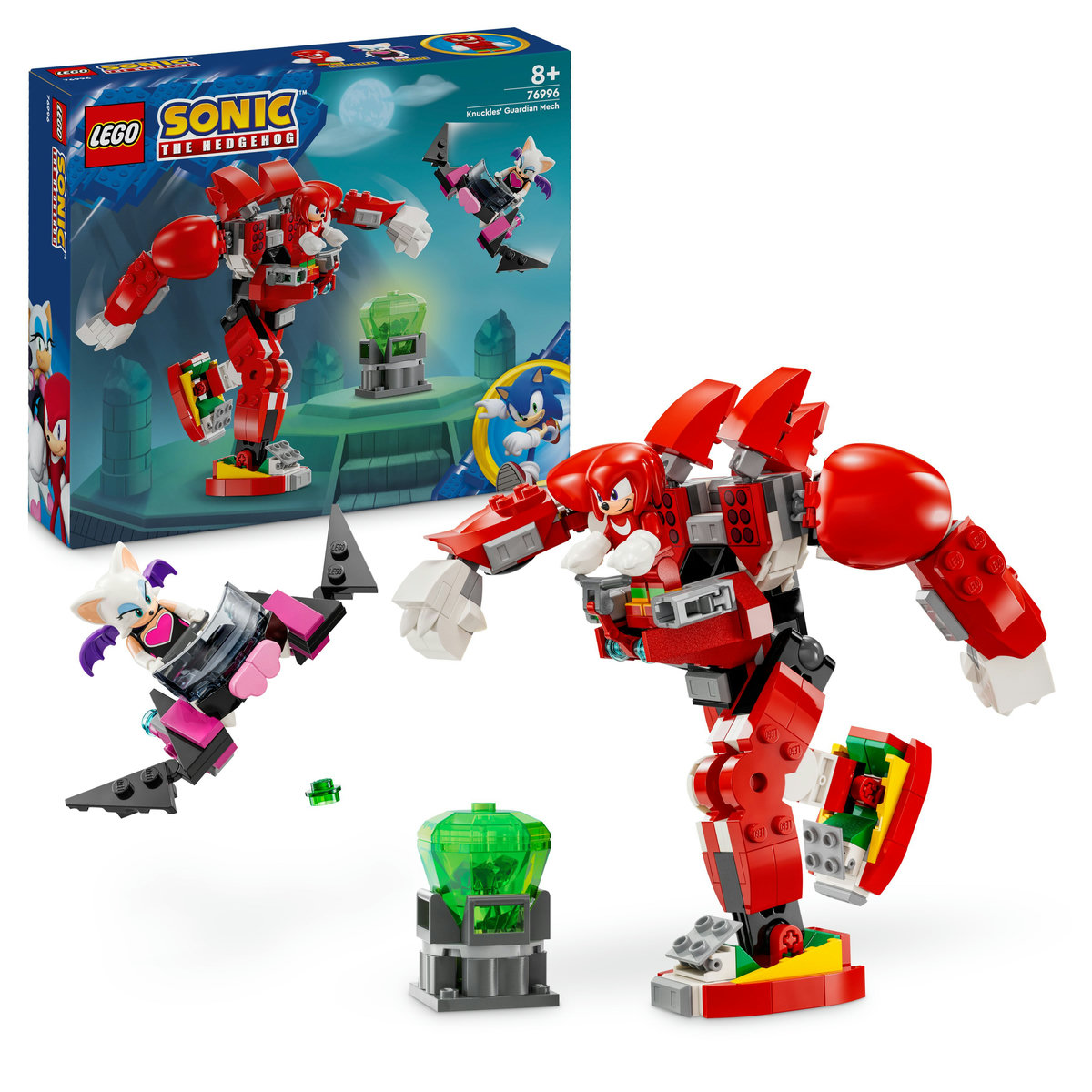 LEGO - Robotul gardian al lui Knuckles - Ambalaj deteriorat