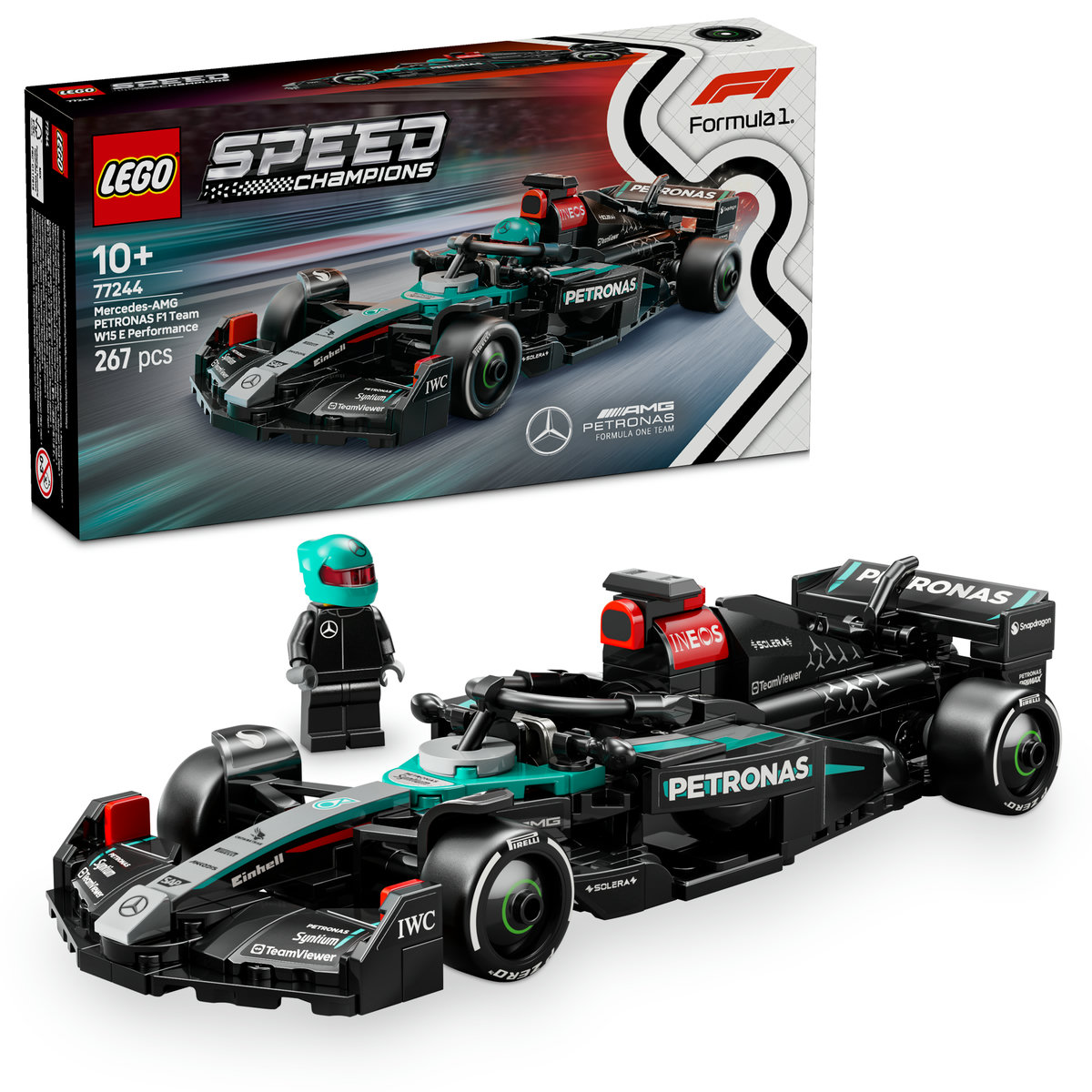 Masina de curse Mercedes-AMG F1® W15 - Ambalaj deteriorat [0]