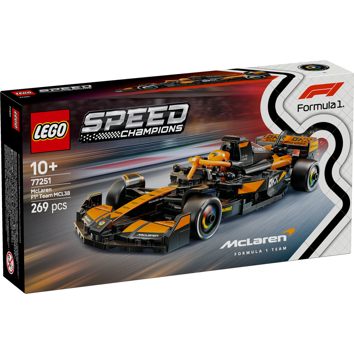 Masina de curse McLaren F1® Team MCL38 - Ambalaj deteriorat [1]