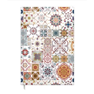 Agende, carnetele si alte produse din hartie - AGENDA A5 NEDATATA MANDALA TILES