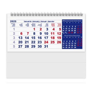 Agende, carnetele si alte produse din hartie - CALENDAR BIROU 2027 TRIPTIC