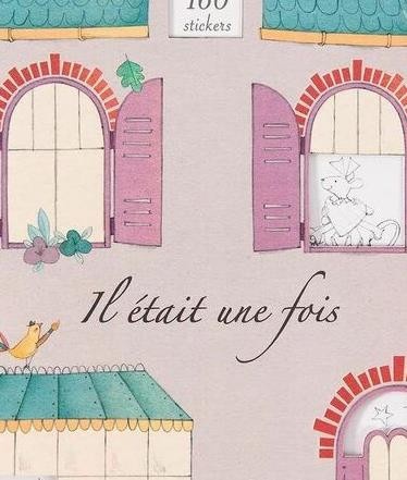 Carte de colorat cu abtibilduri, A fost odata, Moulin Roty [4]