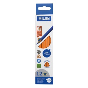 CREION COLOR UNICOLOR SET 12 MILAN PORTOCALIU 0722313212 [1]