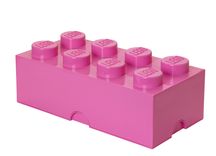 Cutie depozitare LEGO Friends 2x4 roz (40041744) [1]