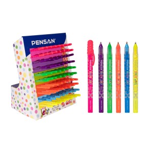 Rechizite, Creativitate, Hobby - DISPLAY 240 PIXURI PENSAN JELY NEON 2801/240