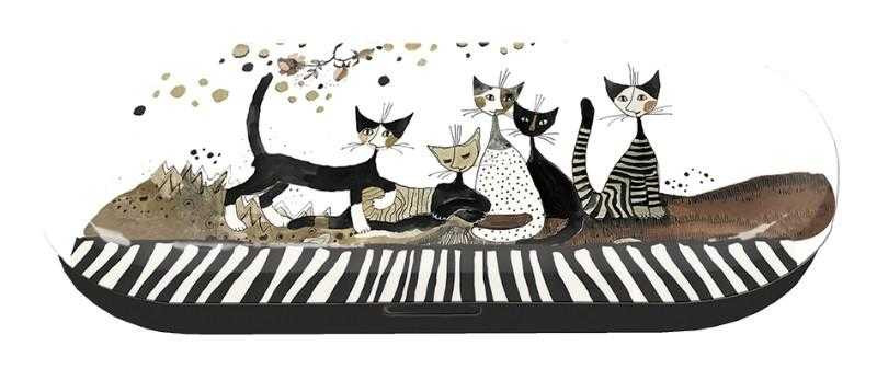 Arta - Etui pentru ochelari Rosina Wachtmeister Cats Sepia, Fridolin