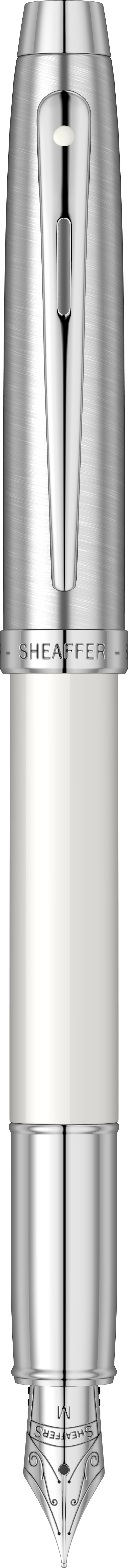 Rechizite, Creativitate, Hobby - Glossy White & Brushed Chrome NT Stilou