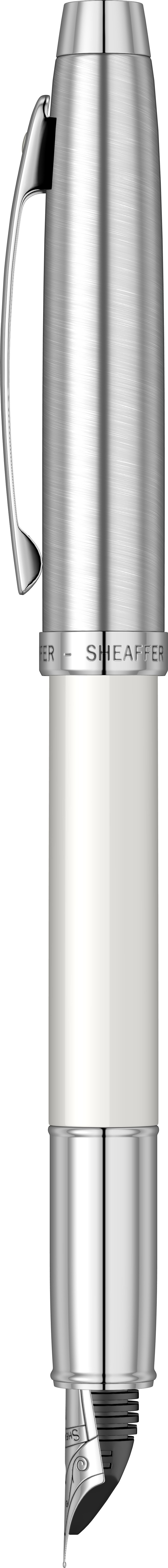 Glossy White & Brushed Chrome NT Stilou [1]