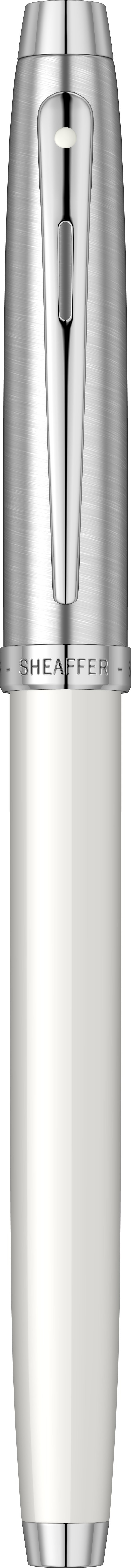 Glossy White & Brushed Chrome NT Stilou [4]
