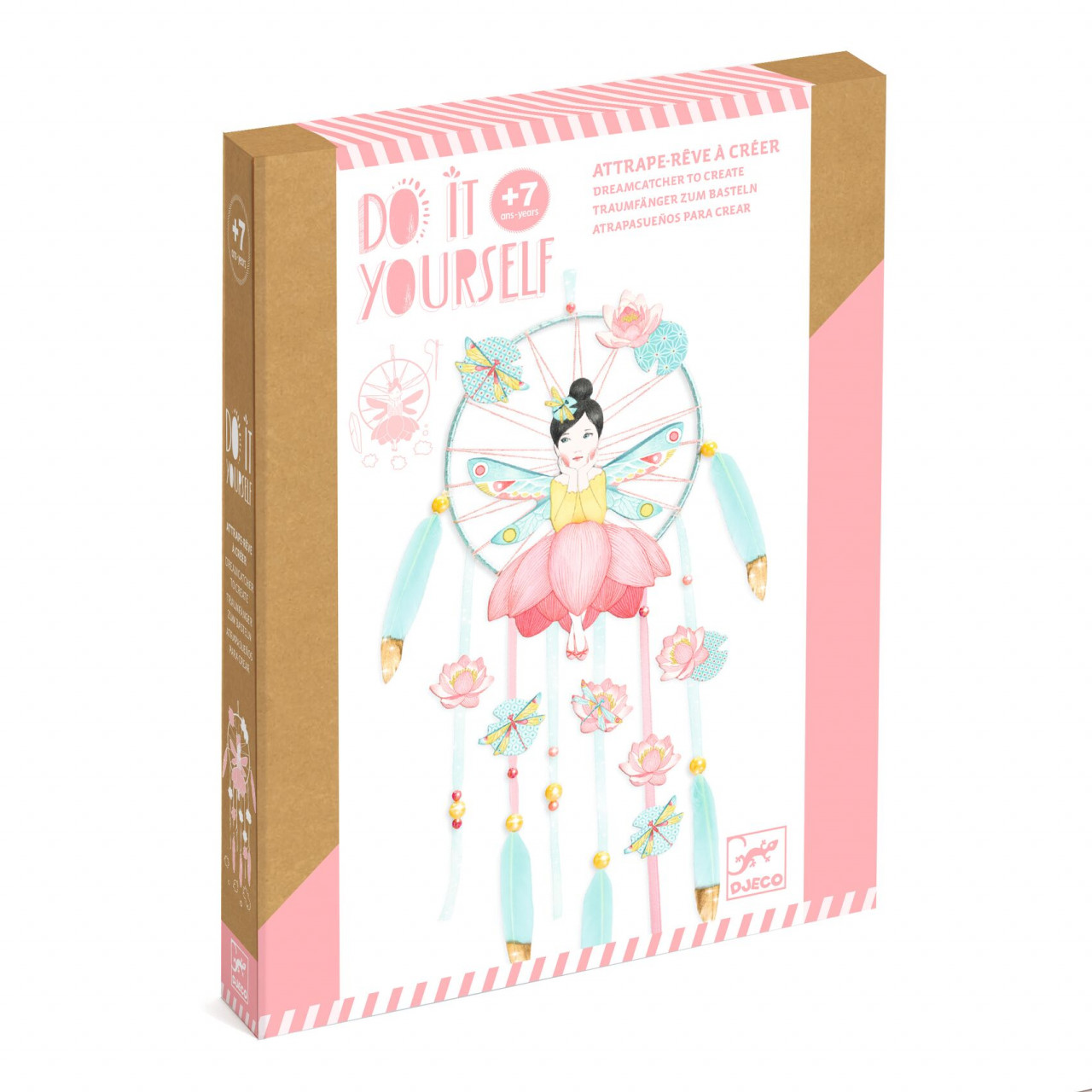 Joc creativ DIY Dreamcatcher Zana Lotus, Djeco [1]