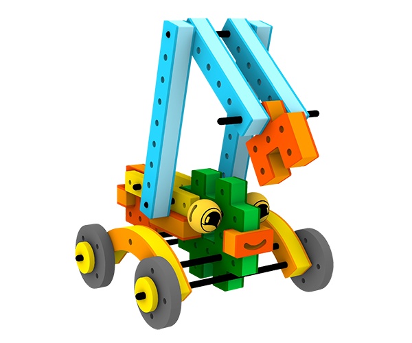 Joc de construit cu blocuri Combiner, Bakoba [5]