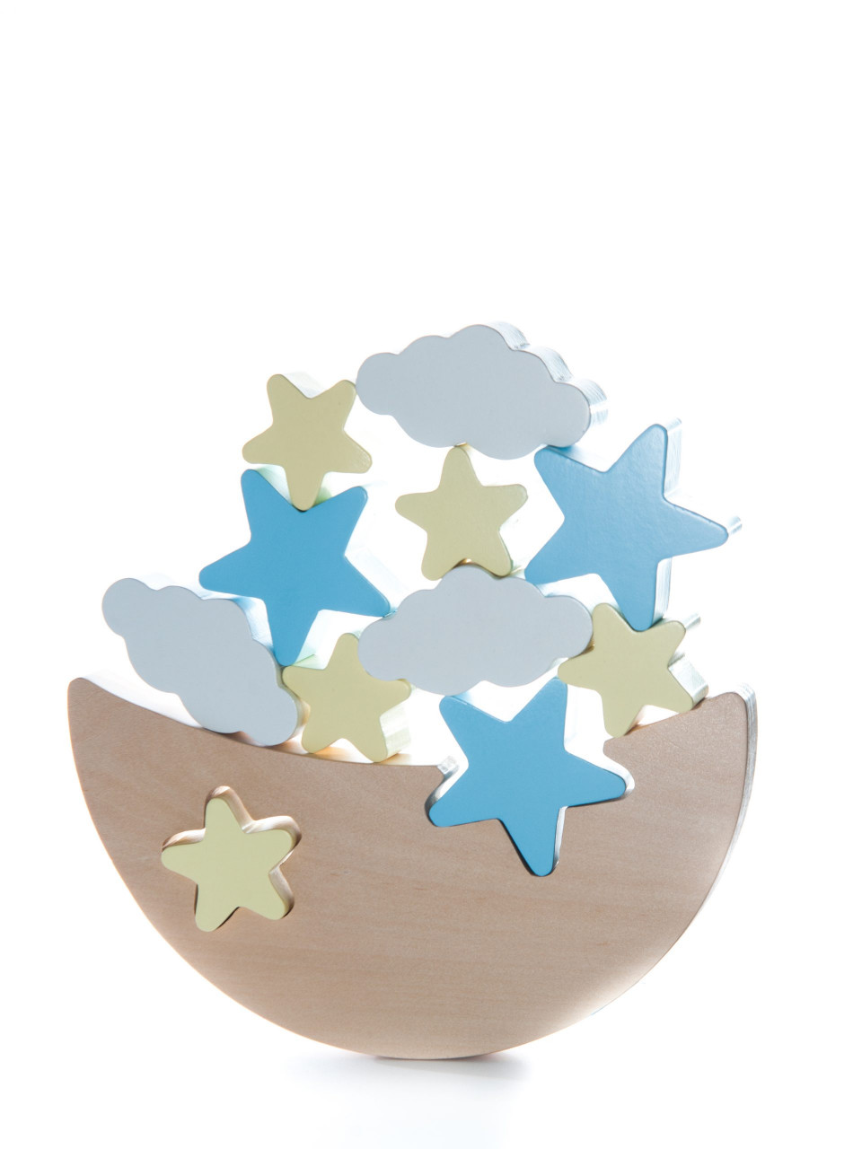 Jocuri si jucarii - Joc de echilibru Luna cu stele si nourasi