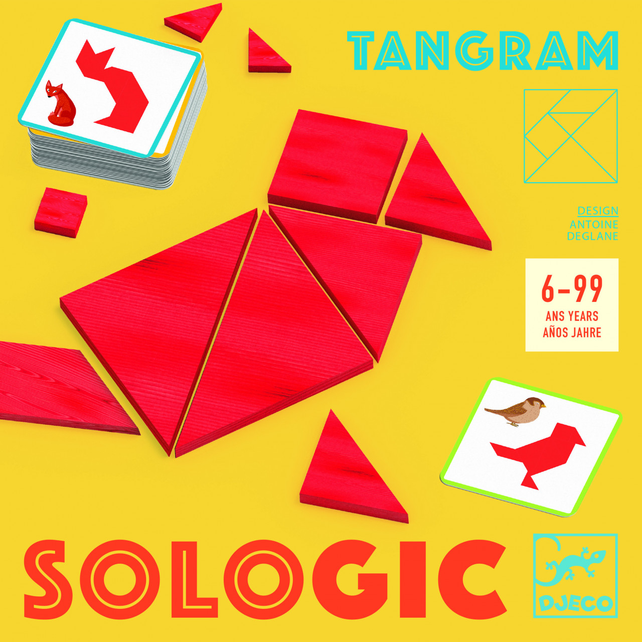 Joc de logica Tangram, Djeco [3]