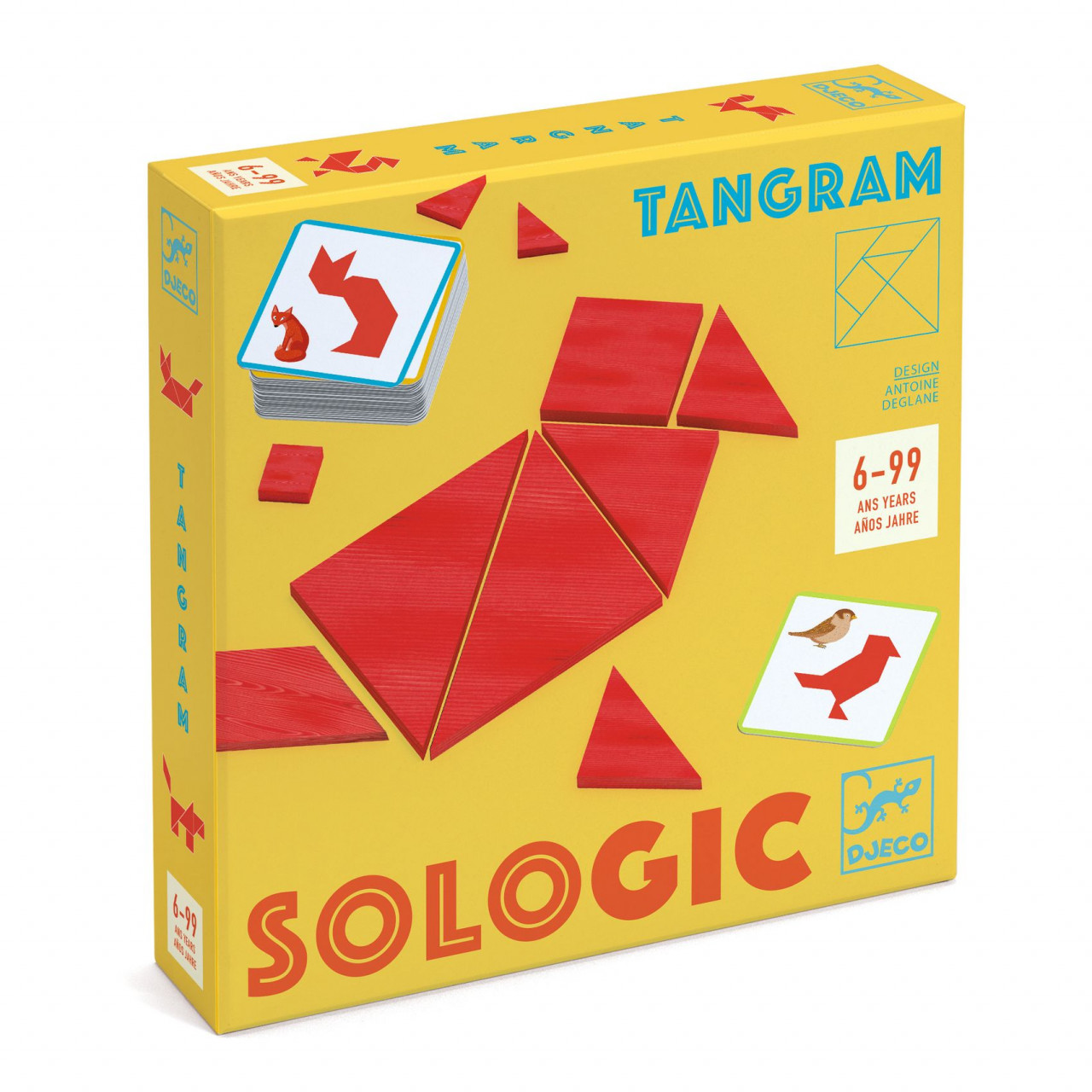 Jocuri si jucarii - Joc de logica Tangram, Djeco