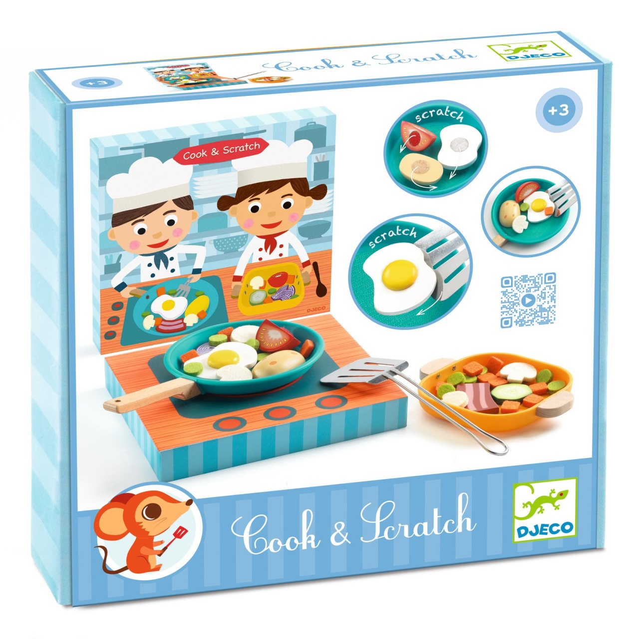 De rol - Joc de rol Gateste si desprinde, Djeco