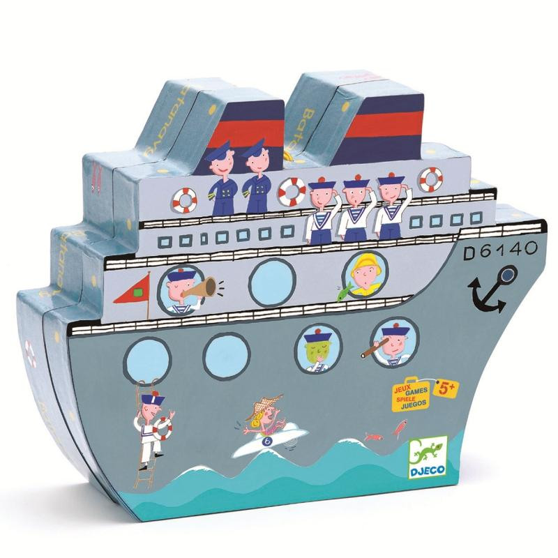 Jocuri si jucarii - Joc de strategie Naviplouf, Djeco