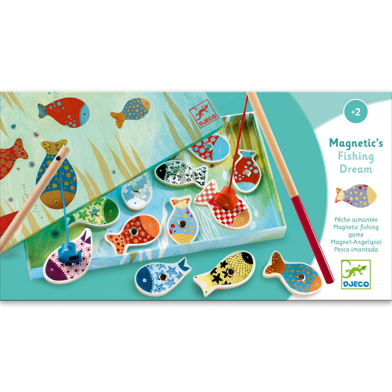Joc magnetic de pescuit Fishing dream, Djeco [4]