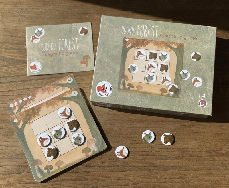 Joc magnetic Sudoku pentru copii, Egmont Toys [2]