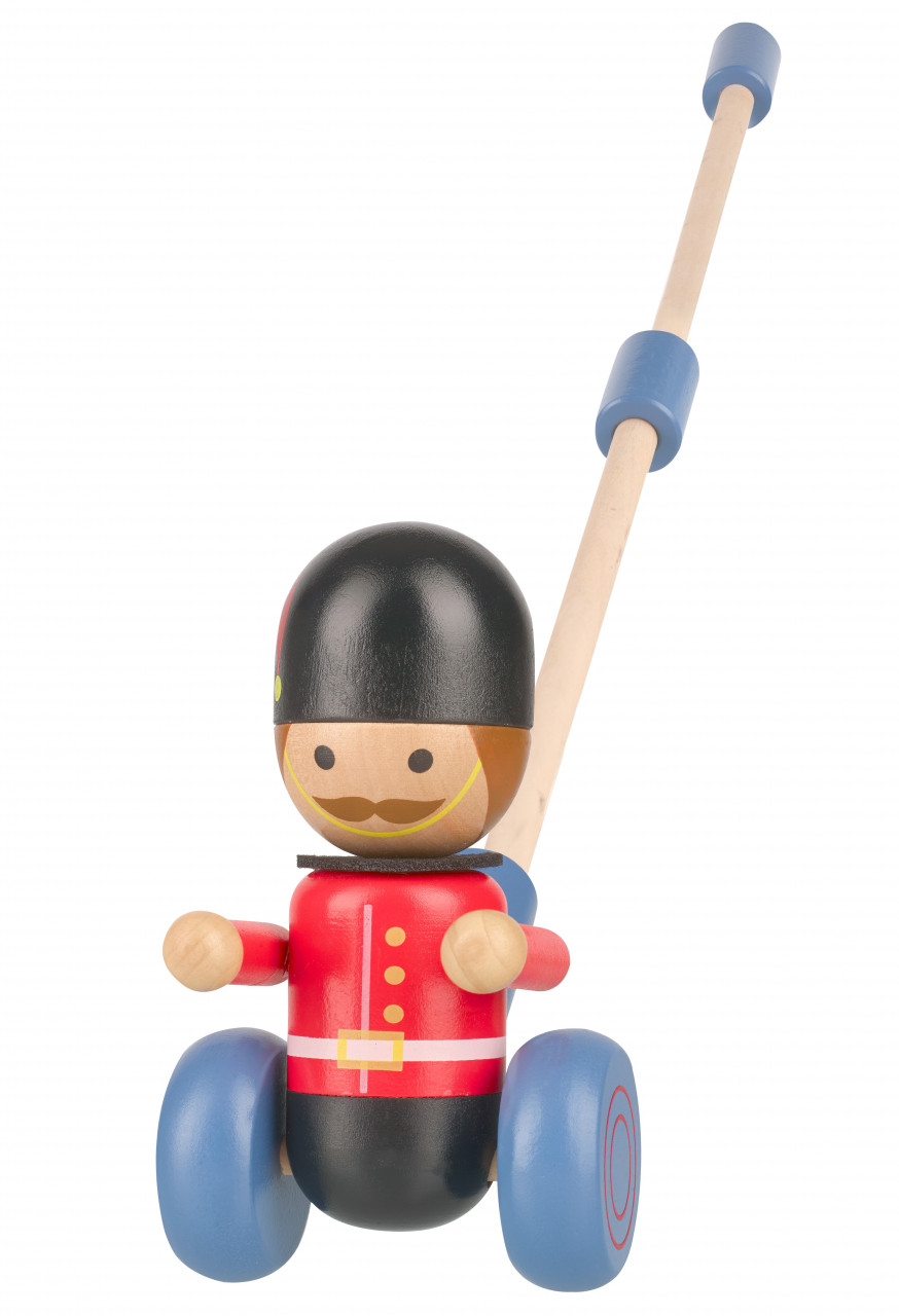 Noutati - Jucarie de impins soldat londonez, Orange Tree Toys