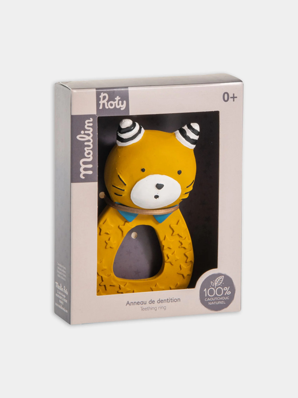 Jocuri si jucarii - Jucarie gingivala Pisica Lulu, Moulin Roty