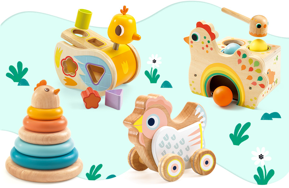 Jucarie Montessori Turn puisor, Djeco [2]