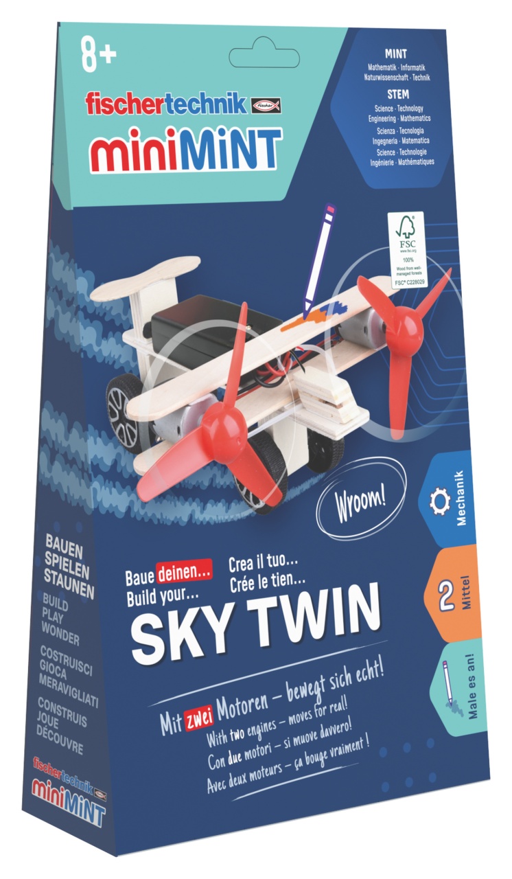 Kit STEM Fischertechnik SkyTwin 579981