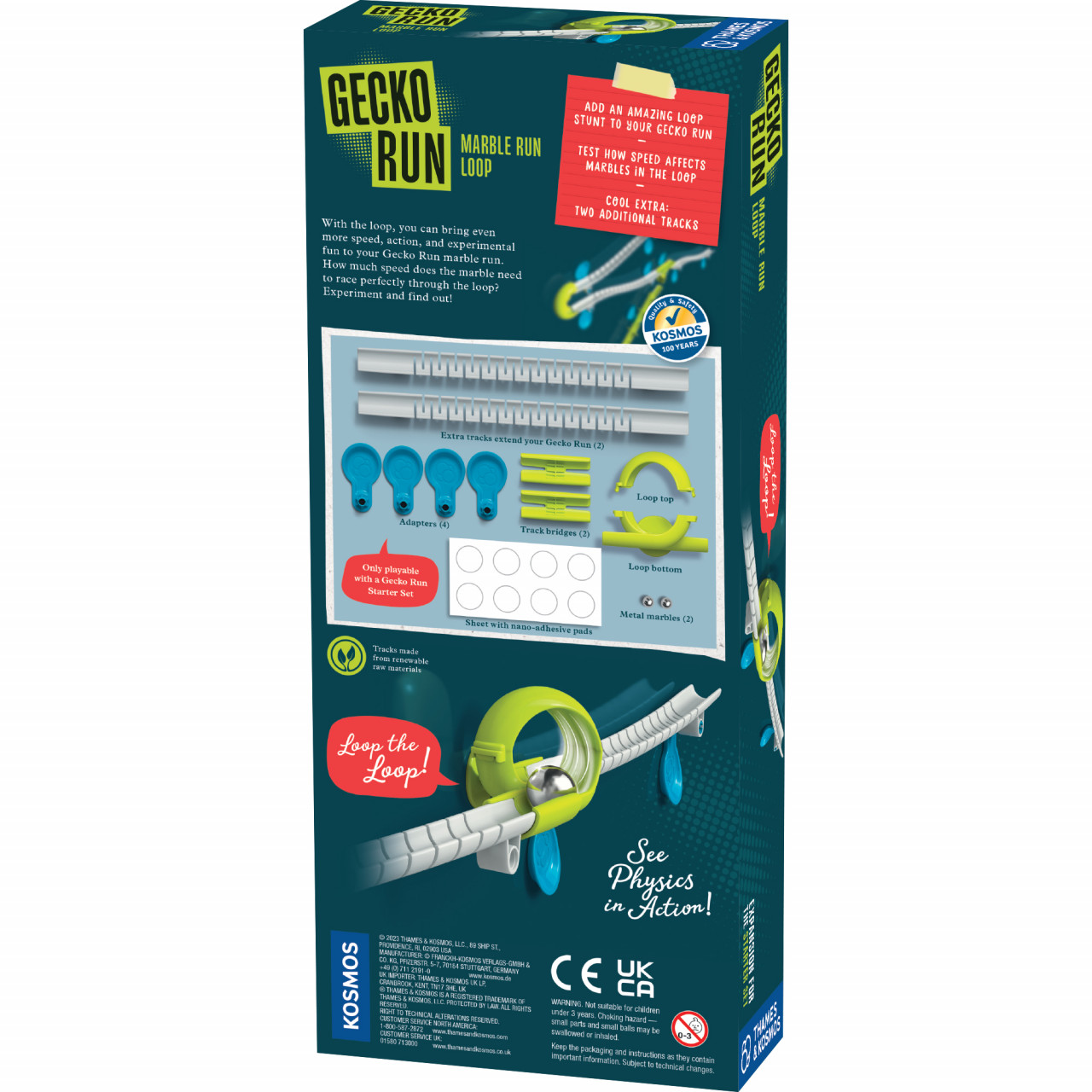 Kit STEM Bucla - extindere pentru cursa cu obstacole cu bilă metalica, Thames & Kosmos [3]