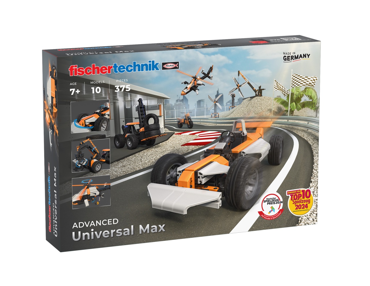 Jocuri - Kit STEM de construit si explorat Universal Max, Fischertechnik